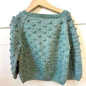 Misha and puff kids 6/7 wool sweater classic